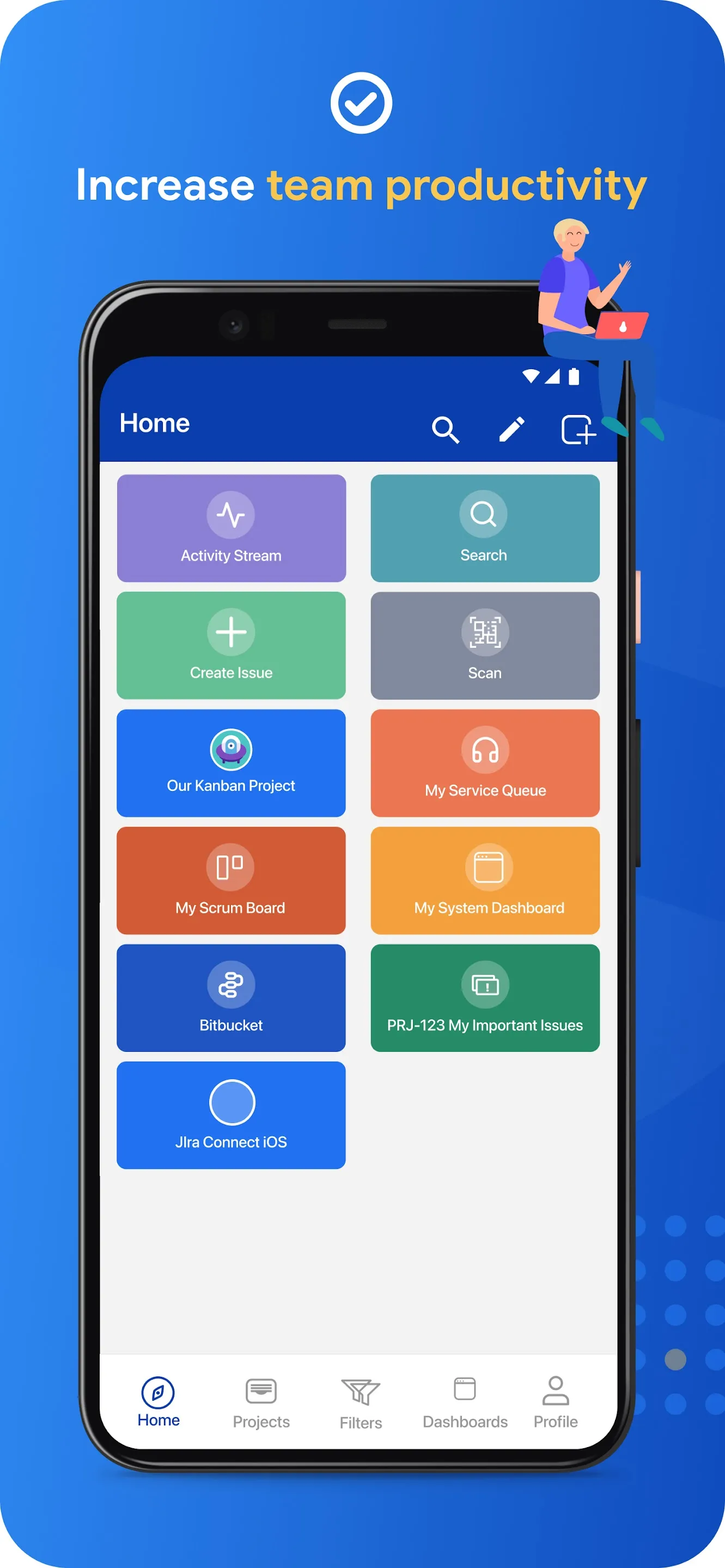 Mobility for Jira - Team | Indus Appstore | Screenshot