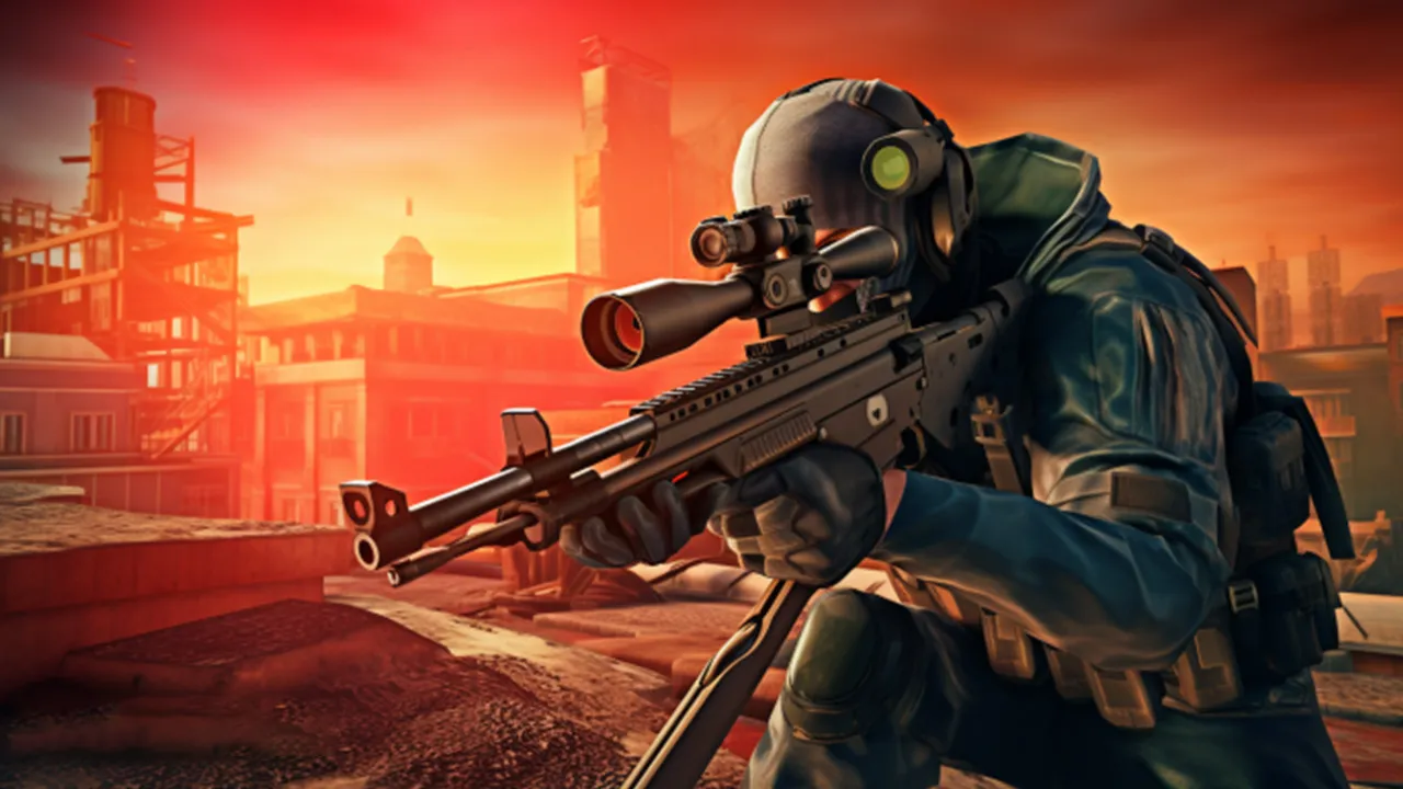 Sniper Shooter offline Game | Indus Appstore | Screenshot