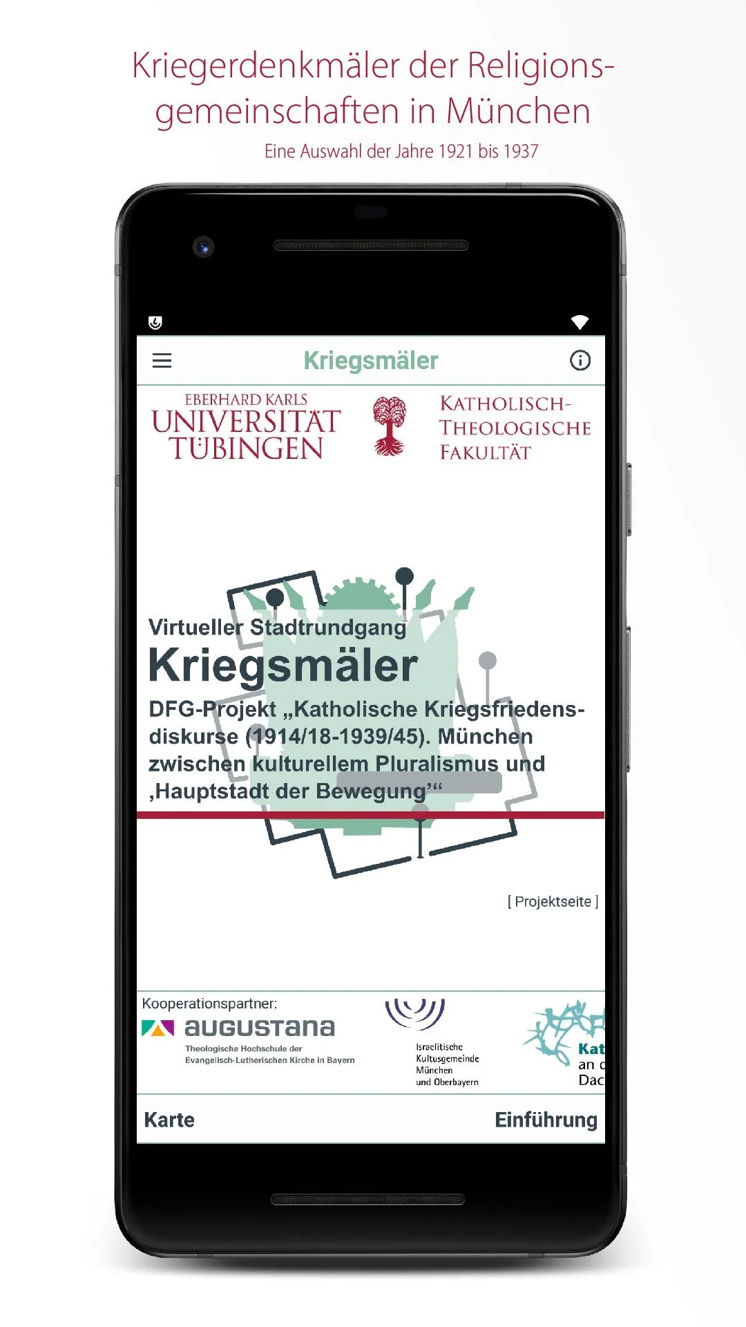 Kriegsmäler in München | Indus Appstore | Screenshot