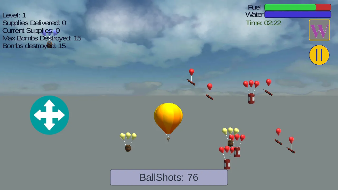 Sky Balloon Missions | Indus Appstore | Screenshot