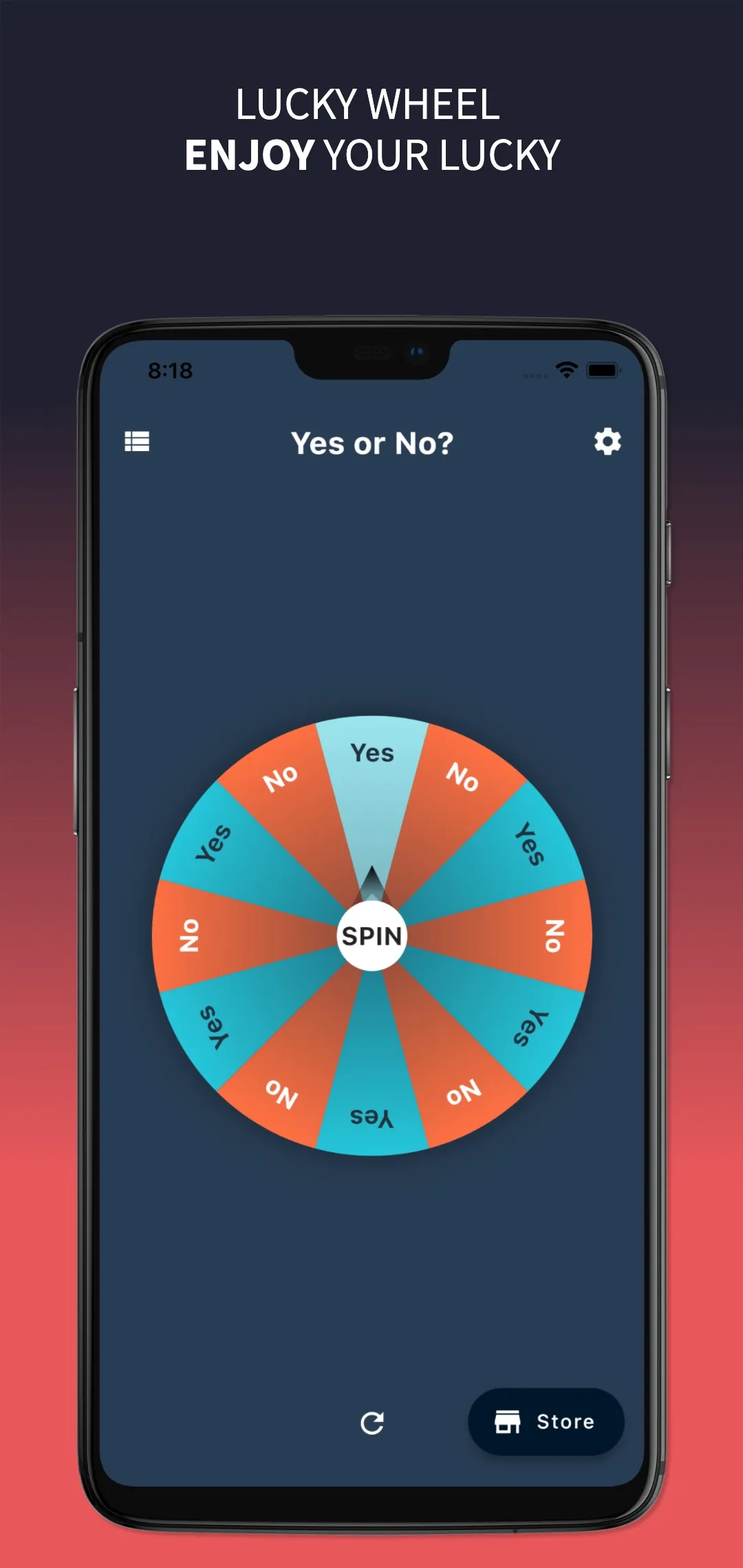 Lucky Wheel - Random Choices | Indus Appstore | Screenshot