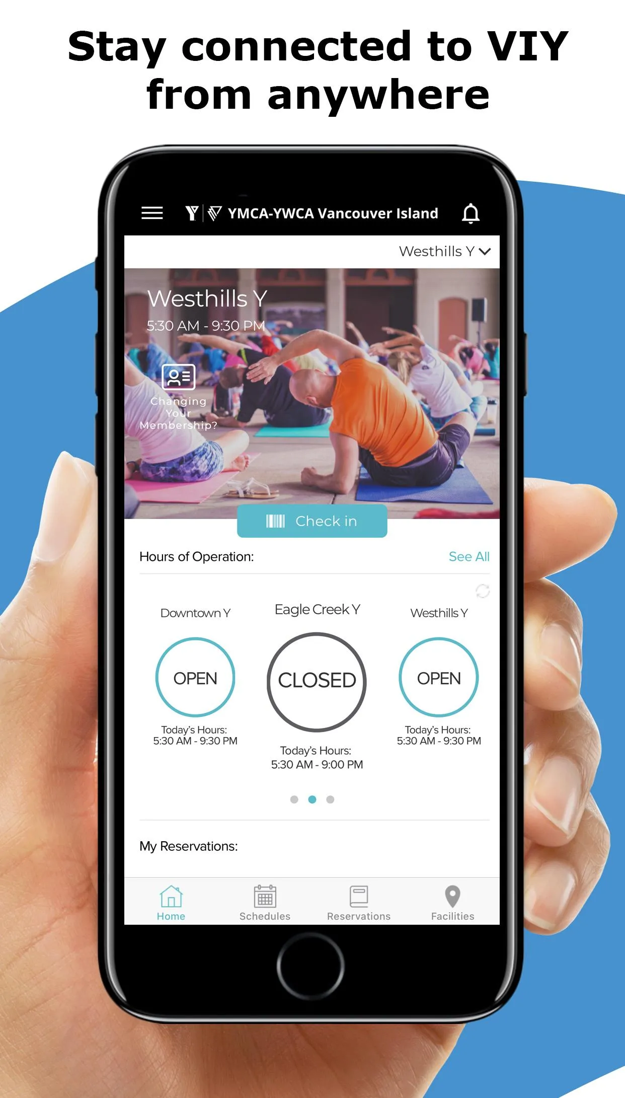 YMCA-YWCA Vancouver Island | Indus Appstore | Screenshot