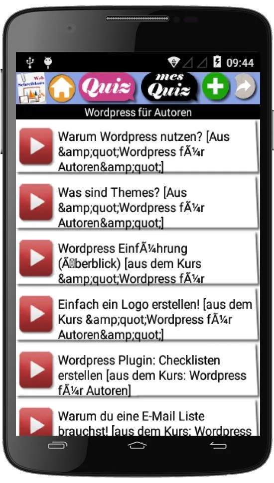 Web Schreibkurs | Indus Appstore | Screenshot