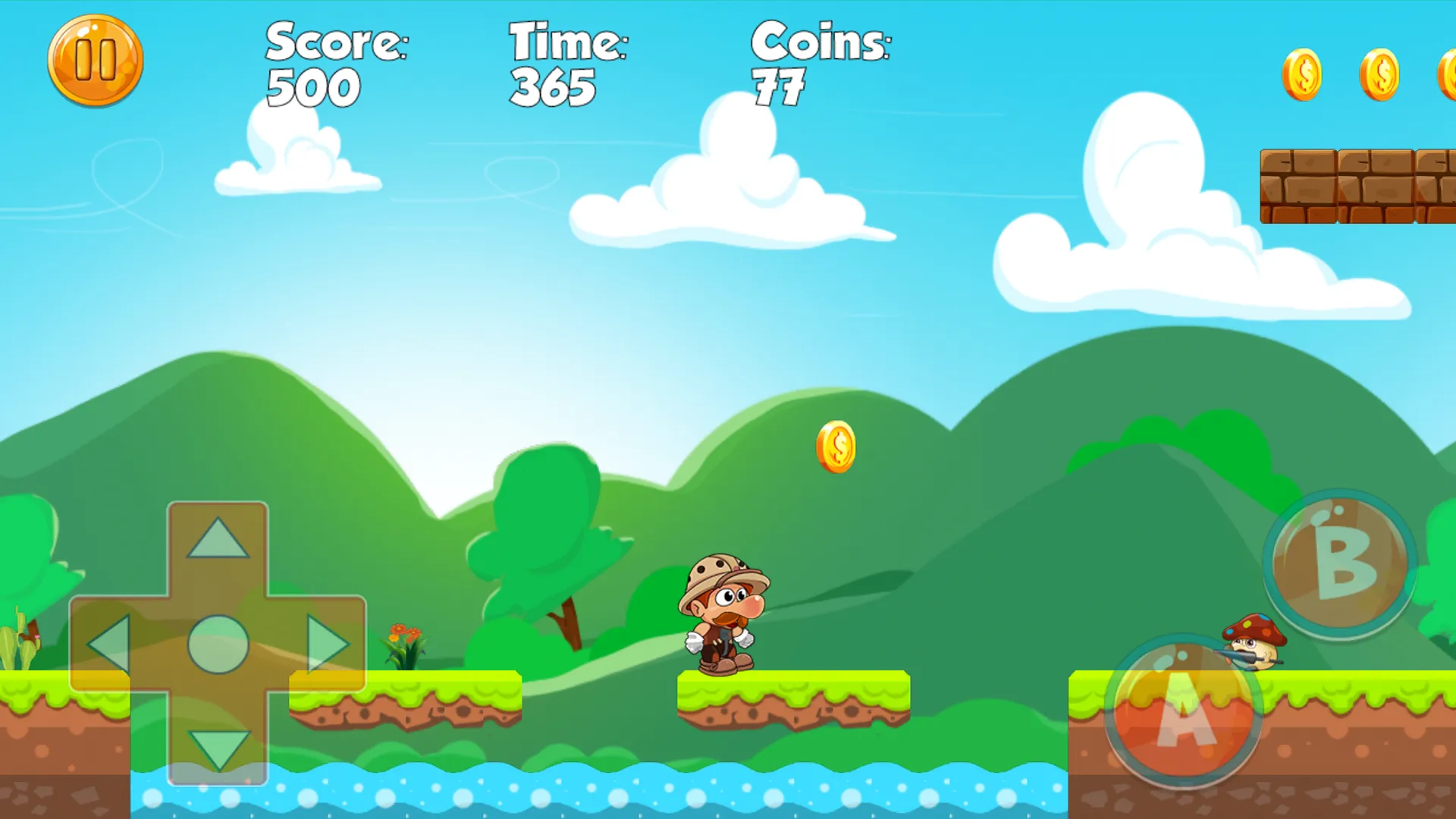 Super Dino Bros - Jungle World | Indus Appstore | Screenshot