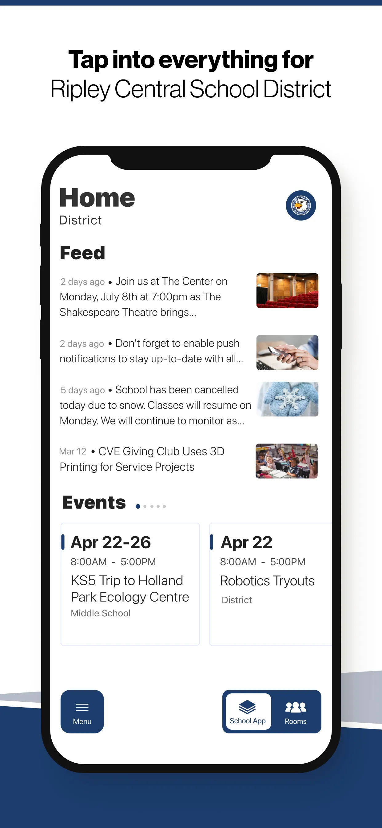 Ripley Central School District | Indus Appstore | Screenshot