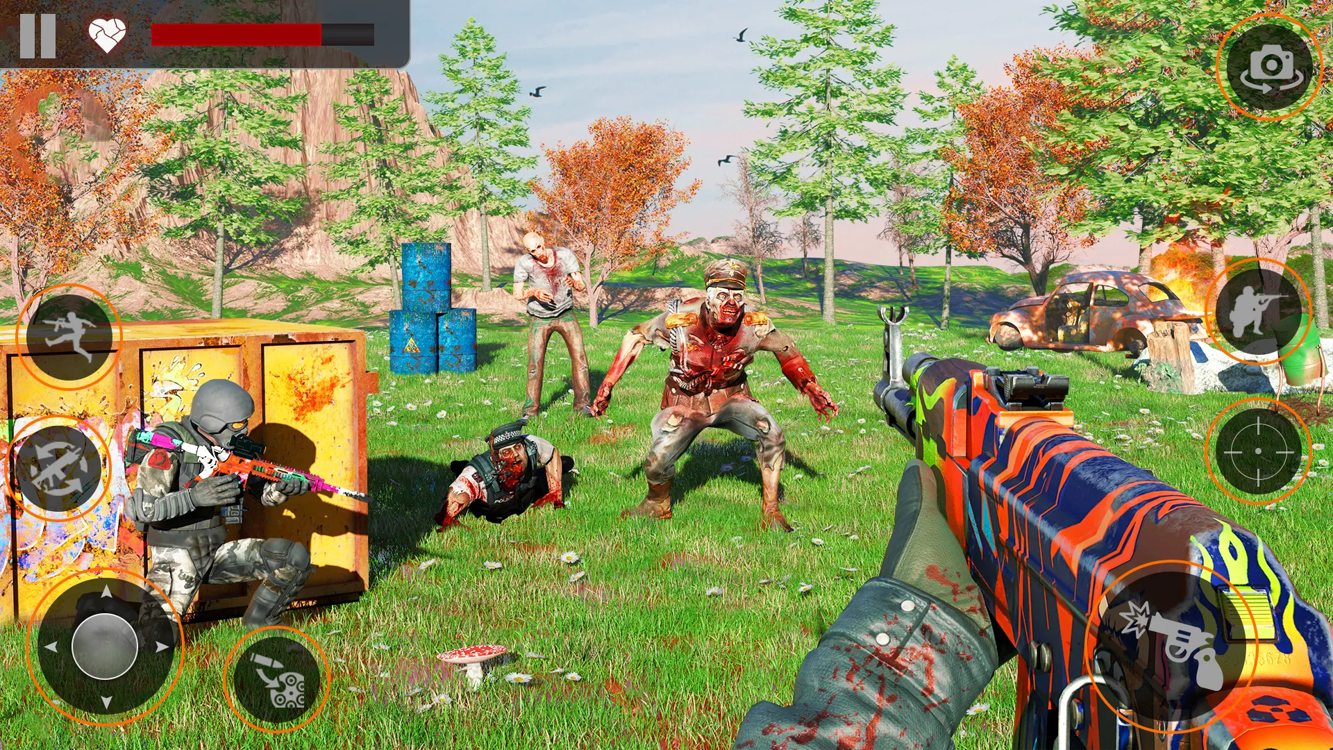 Zombie Games 3D - Gun Games 3D | Indus Appstore | Screenshot