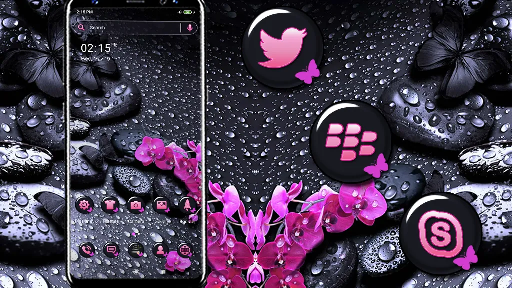 Spa Stones Launcher Theme | Indus Appstore | Screenshot