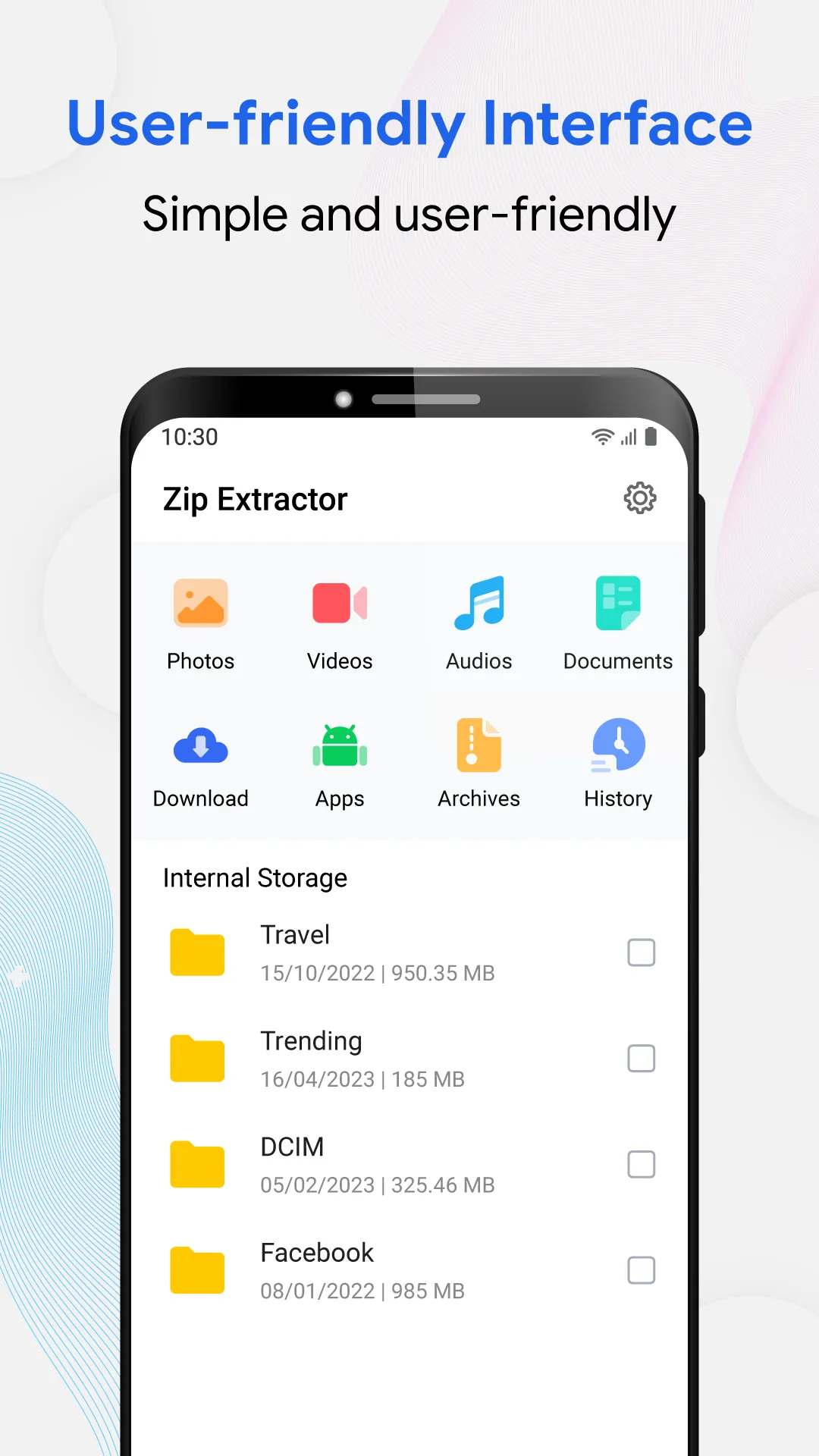 Zip Extractor: UnZIP & UnRAR | Indus Appstore | Screenshot