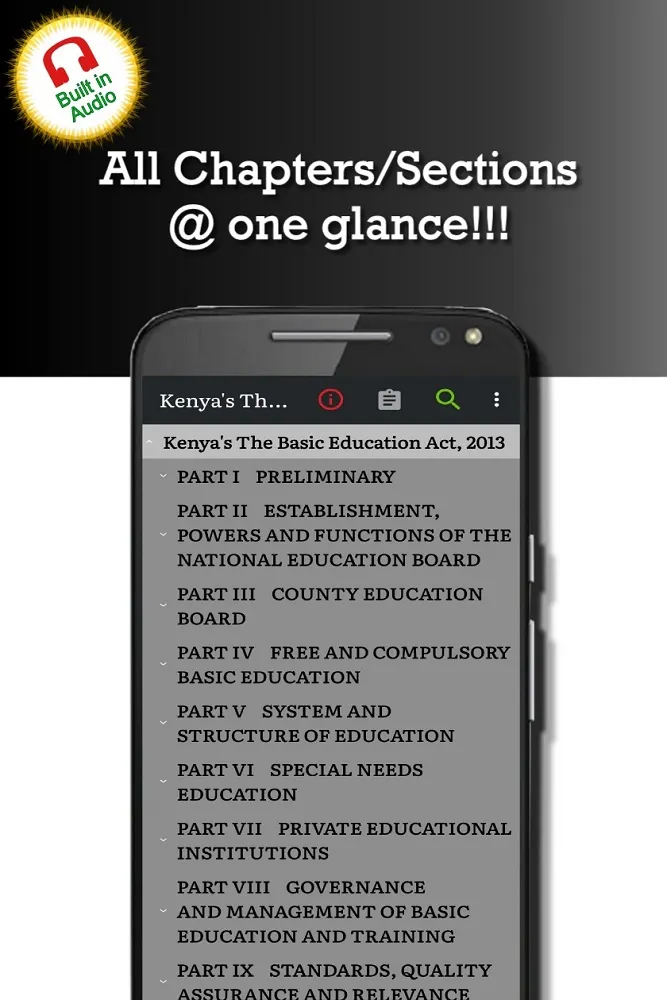 Basic Education Act (Kenya) | Indus Appstore | Screenshot