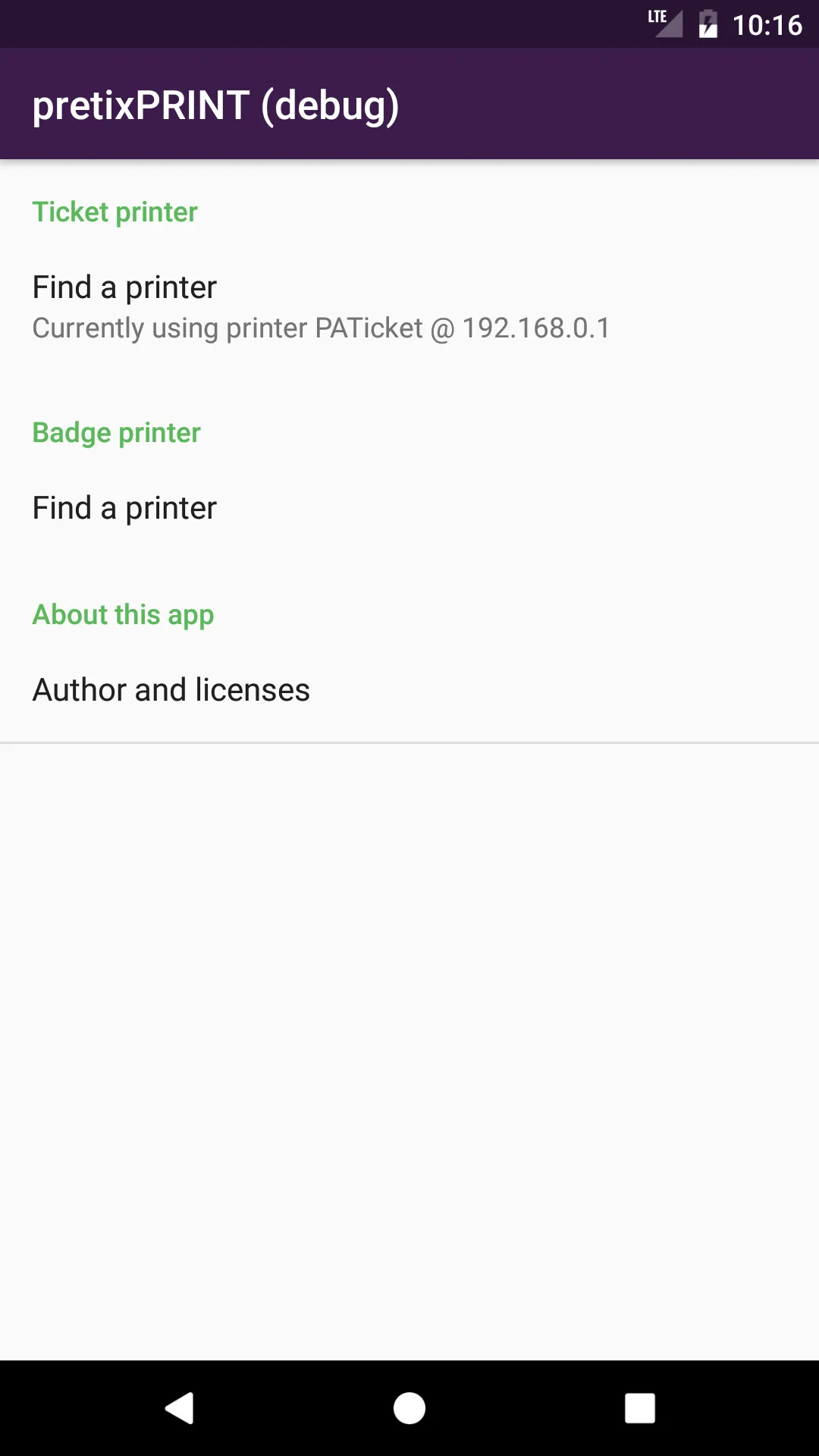 pretixPRINT – Printer drivers  | Indus Appstore | Screenshot