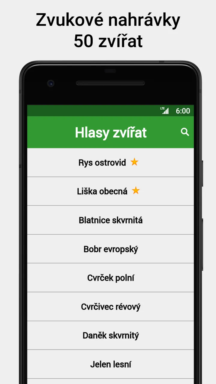 Hlasy zvířat | Indus Appstore | Screenshot