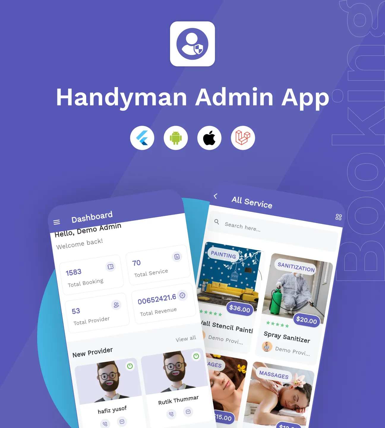 Handyman Service Admin App | Indus Appstore | Screenshot