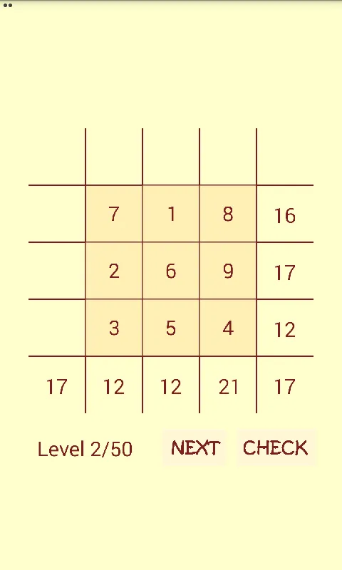 Math Magic Square | Indus Appstore | Screenshot