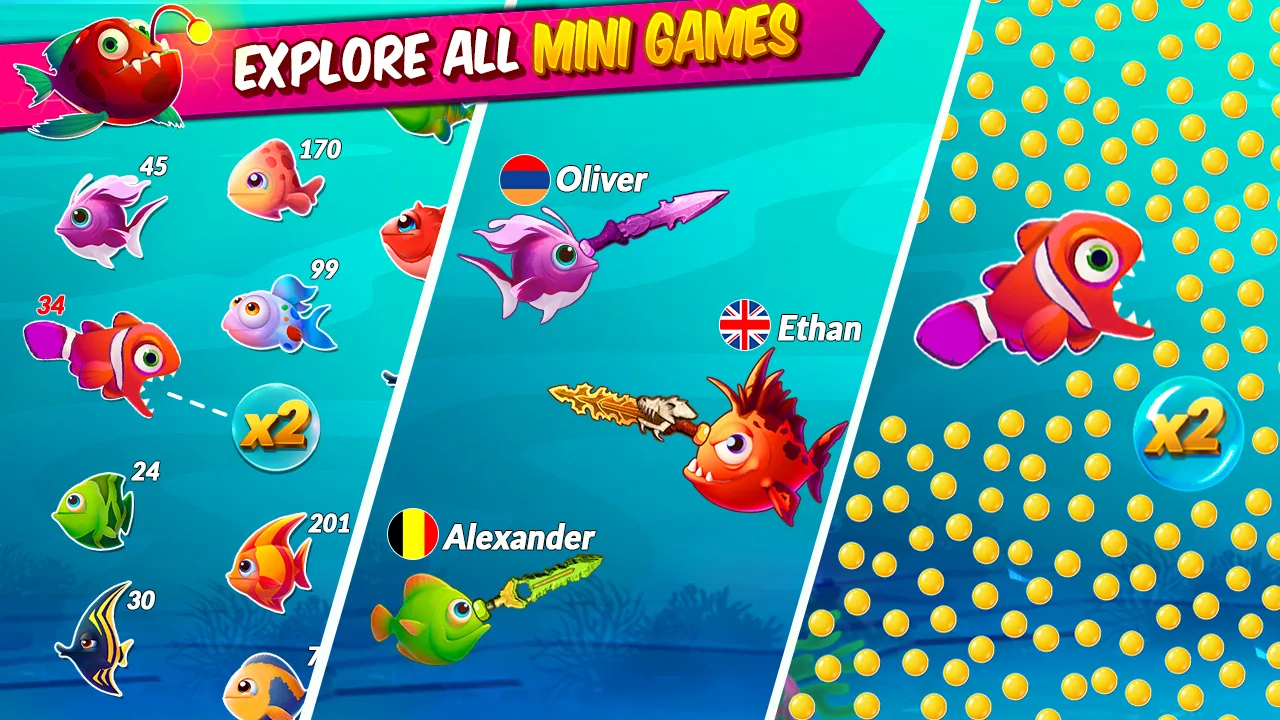 Big Eat Fish Games Shark Games | Indus Appstore | Screenshot