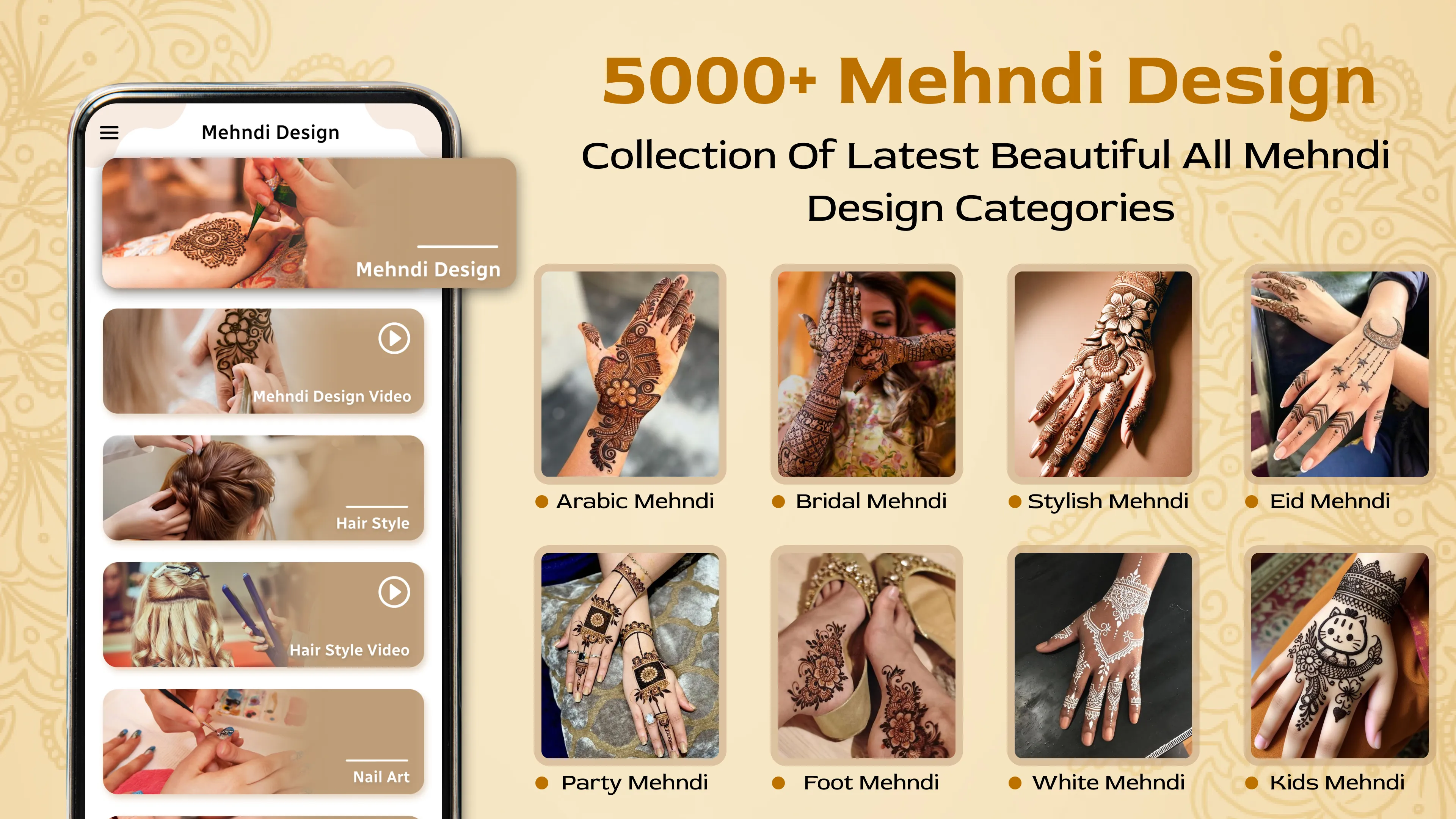 Mehndi Design 2024 | Indus Appstore | Screenshot