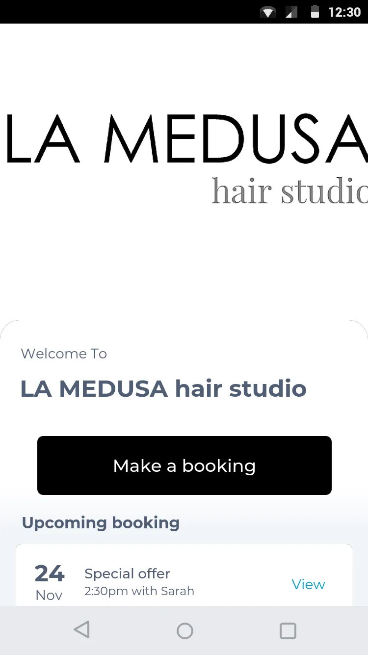 LA MEDUSA hair studio | Indus Appstore | Screenshot