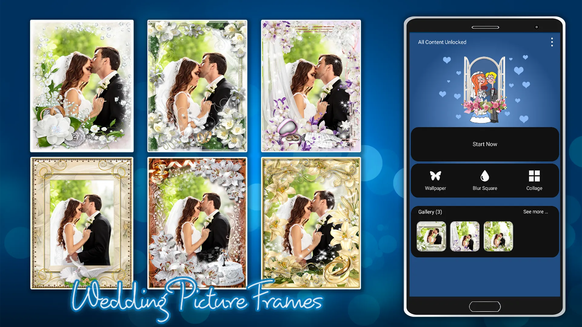 Wedding Picture Frames | Indus Appstore | Screenshot