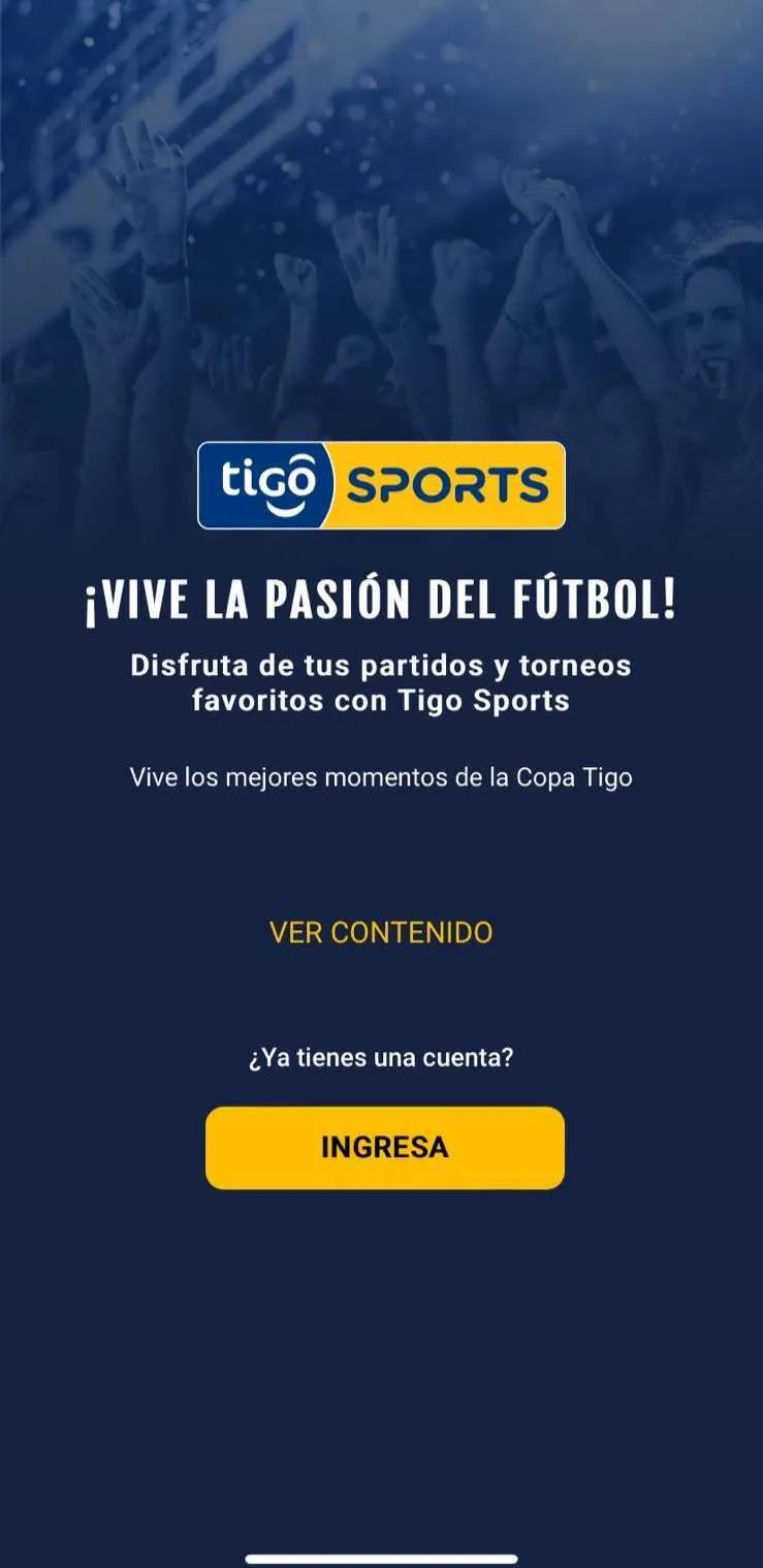 Tigo Sports Bolivia | Indus Appstore | Screenshot