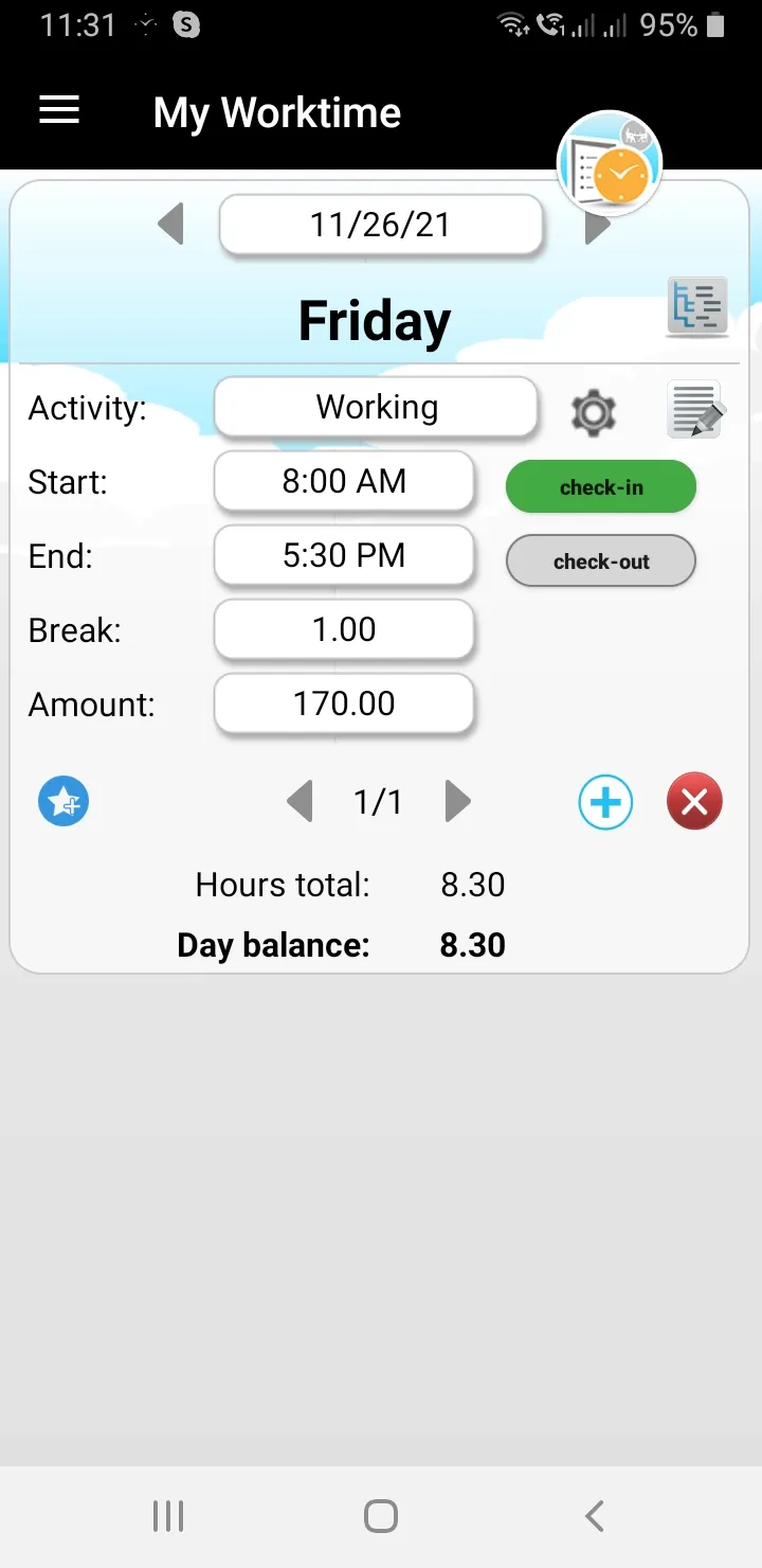 My Worktime - Timesheets | Indus Appstore | Screenshot