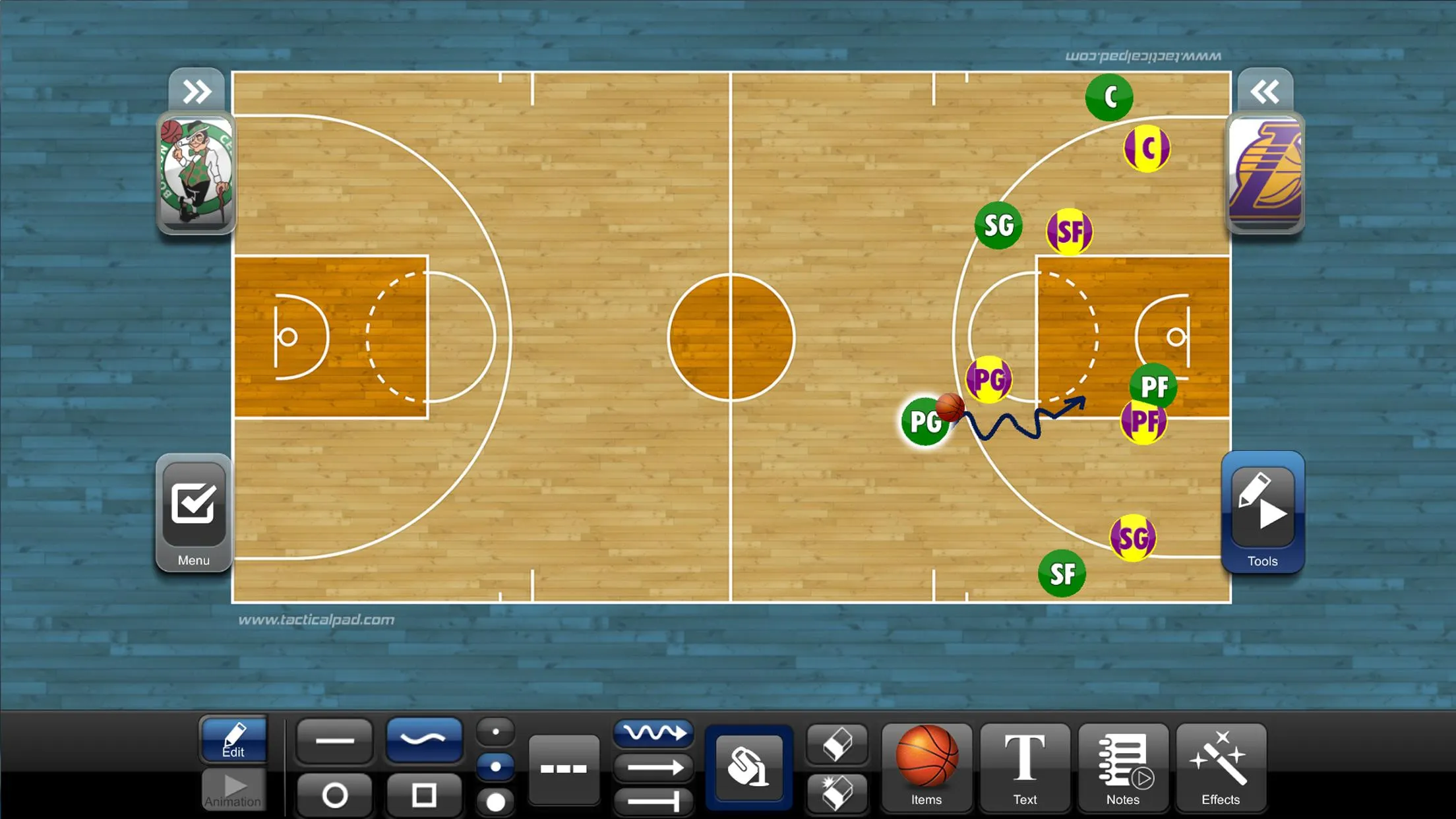 TacticalPad Basketball | Indus Appstore | Screenshot