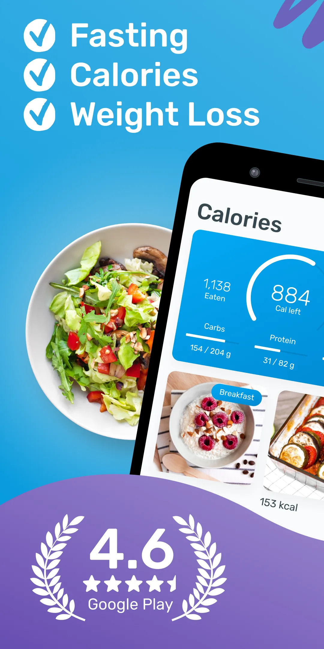YAZIO Food & Calorie Counter | Indus Appstore | Screenshot