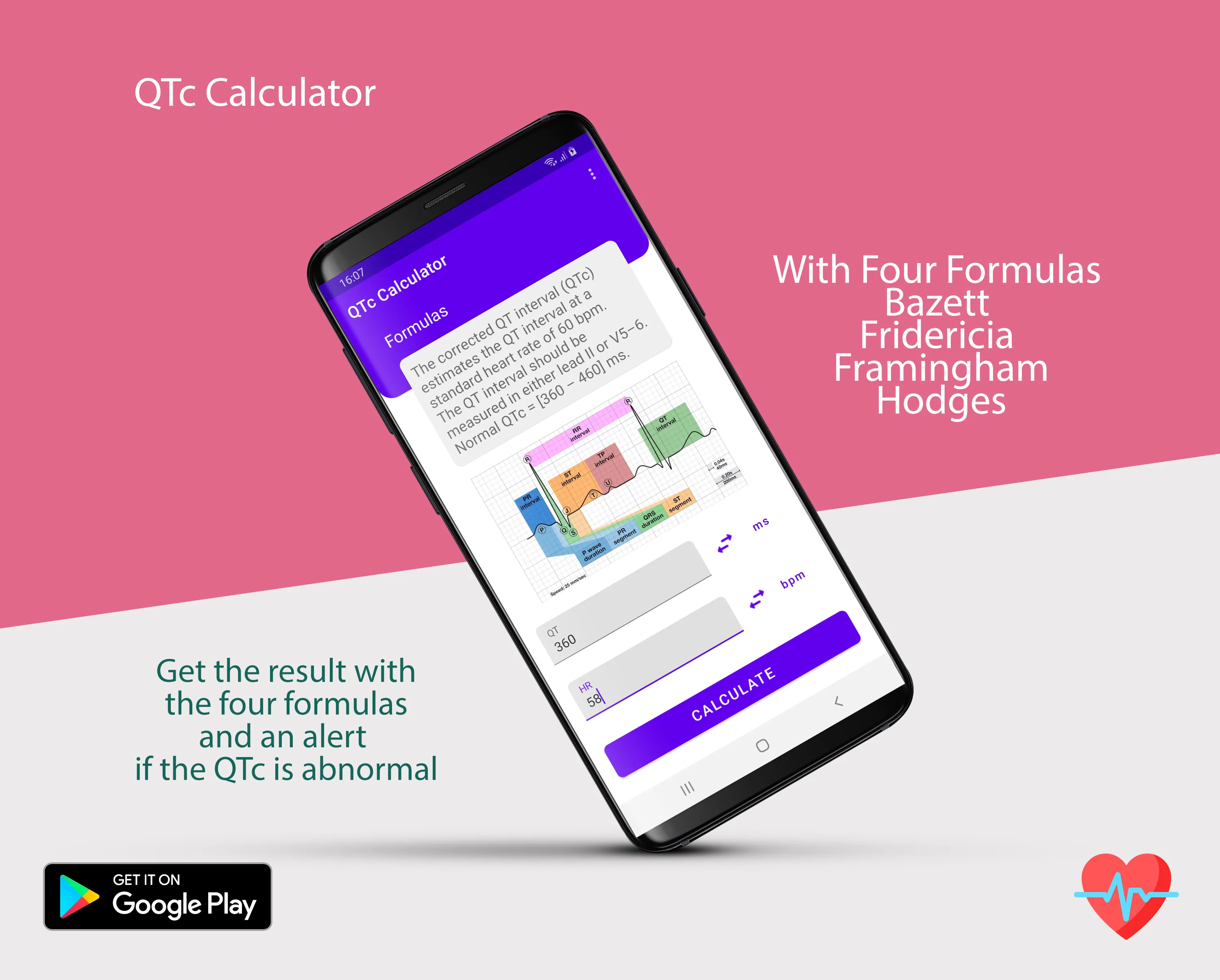 QTc Calculator | Indus Appstore | Screenshot