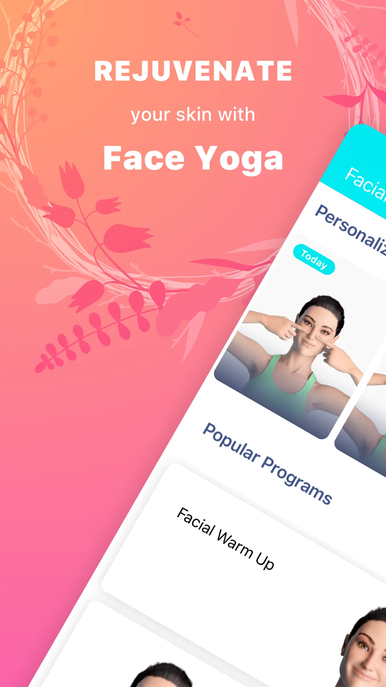 Facial Yoga Guru -Face Fitness | Indus Appstore | Screenshot