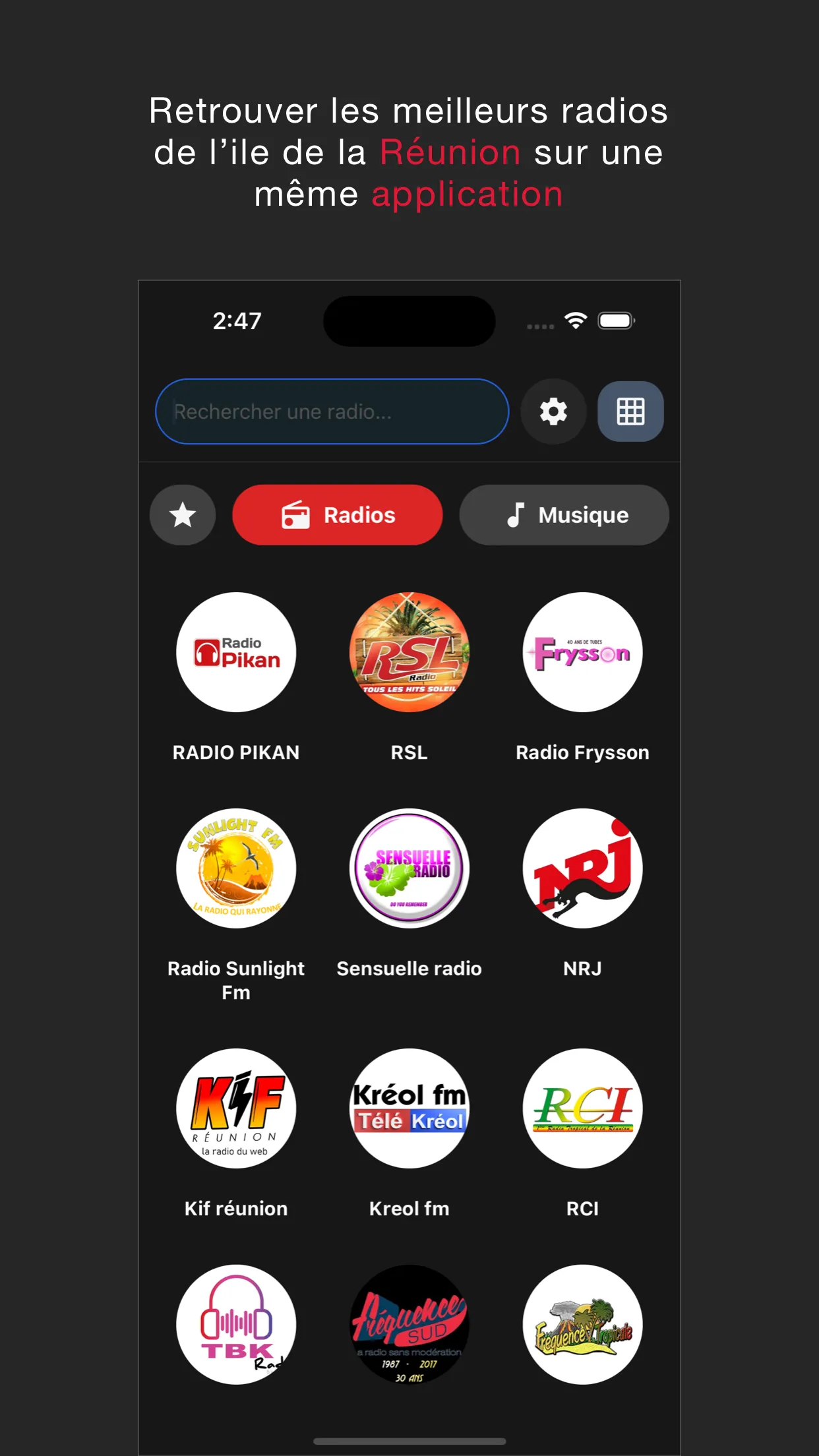 Radio FM La Réunion 974 - Actu | Indus Appstore | Screenshot