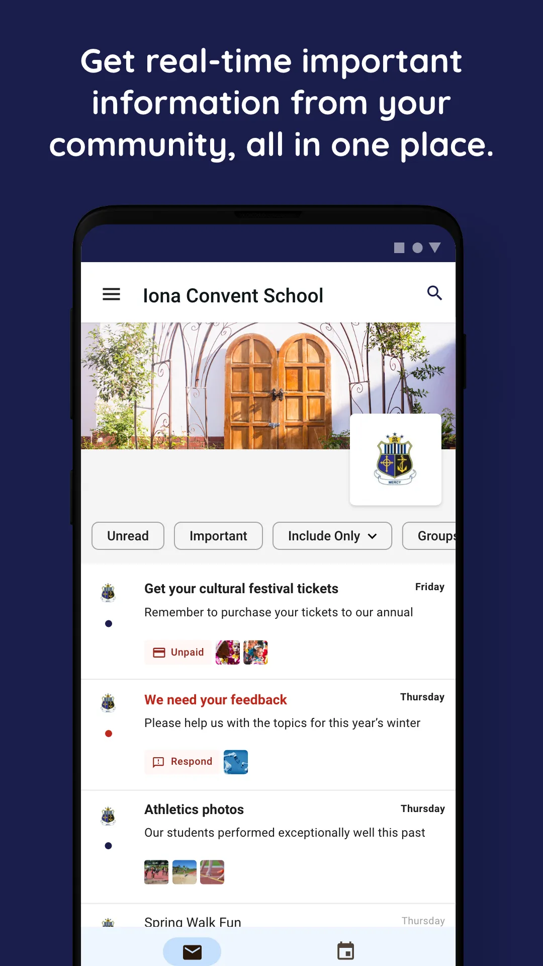 Iona Convent School | Indus Appstore | Screenshot