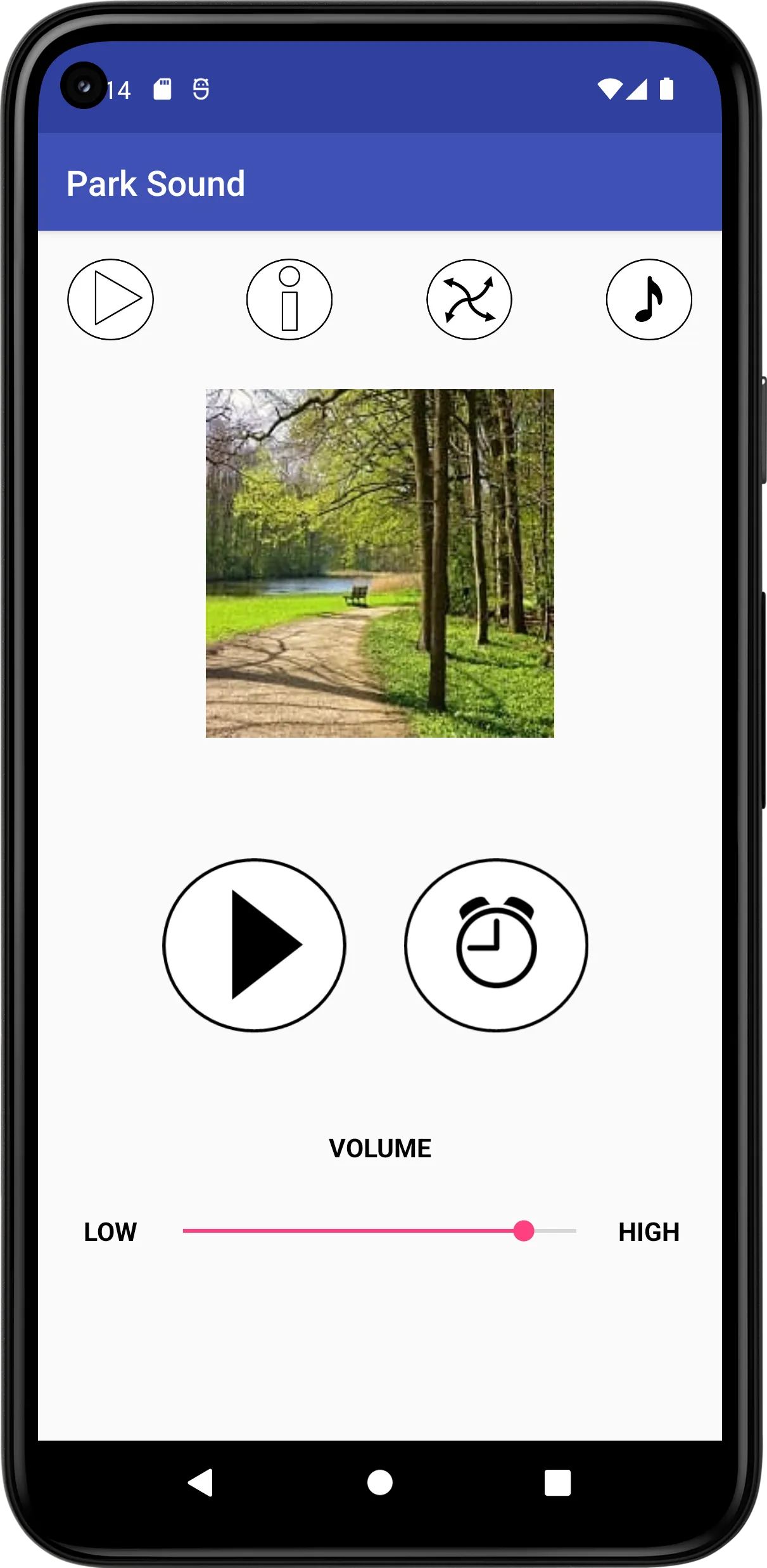 Park Sound | Indus Appstore | Screenshot