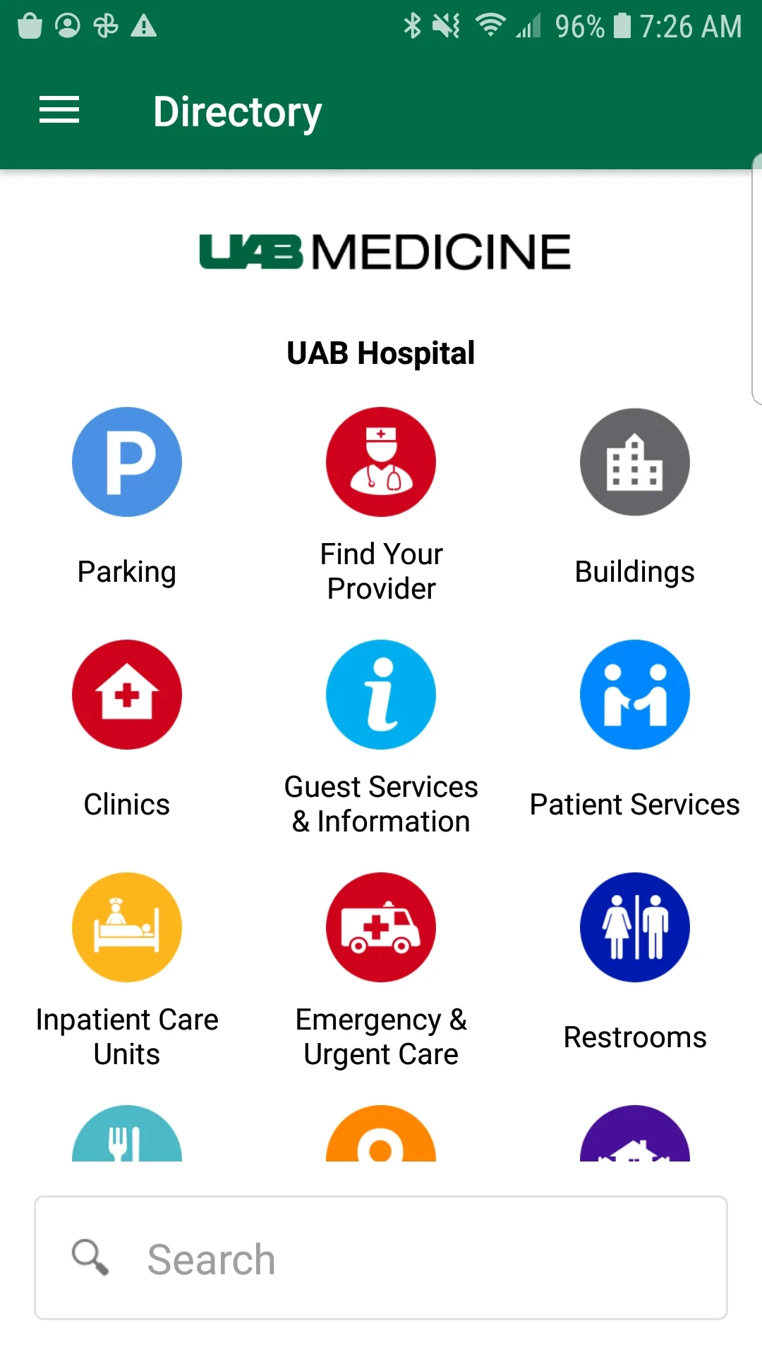 UAB Medicine Wayfinder | Indus Appstore | Screenshot