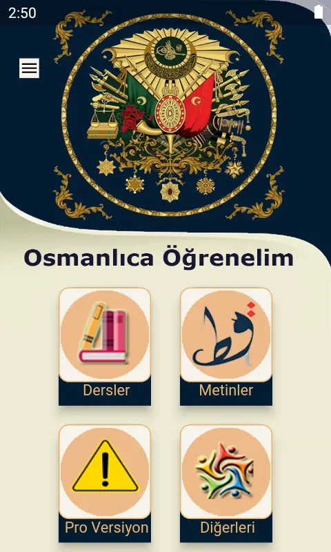 Osmanlıca Öğreniyorum Dersleri | Indus Appstore | Screenshot