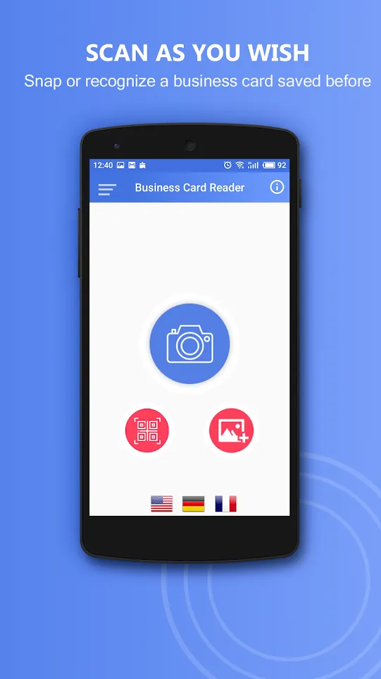 Business Card Reader Multi CRM | Indus Appstore | Screenshot