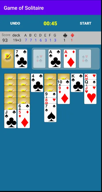 Game of Solitaire | Indus Appstore | Screenshot