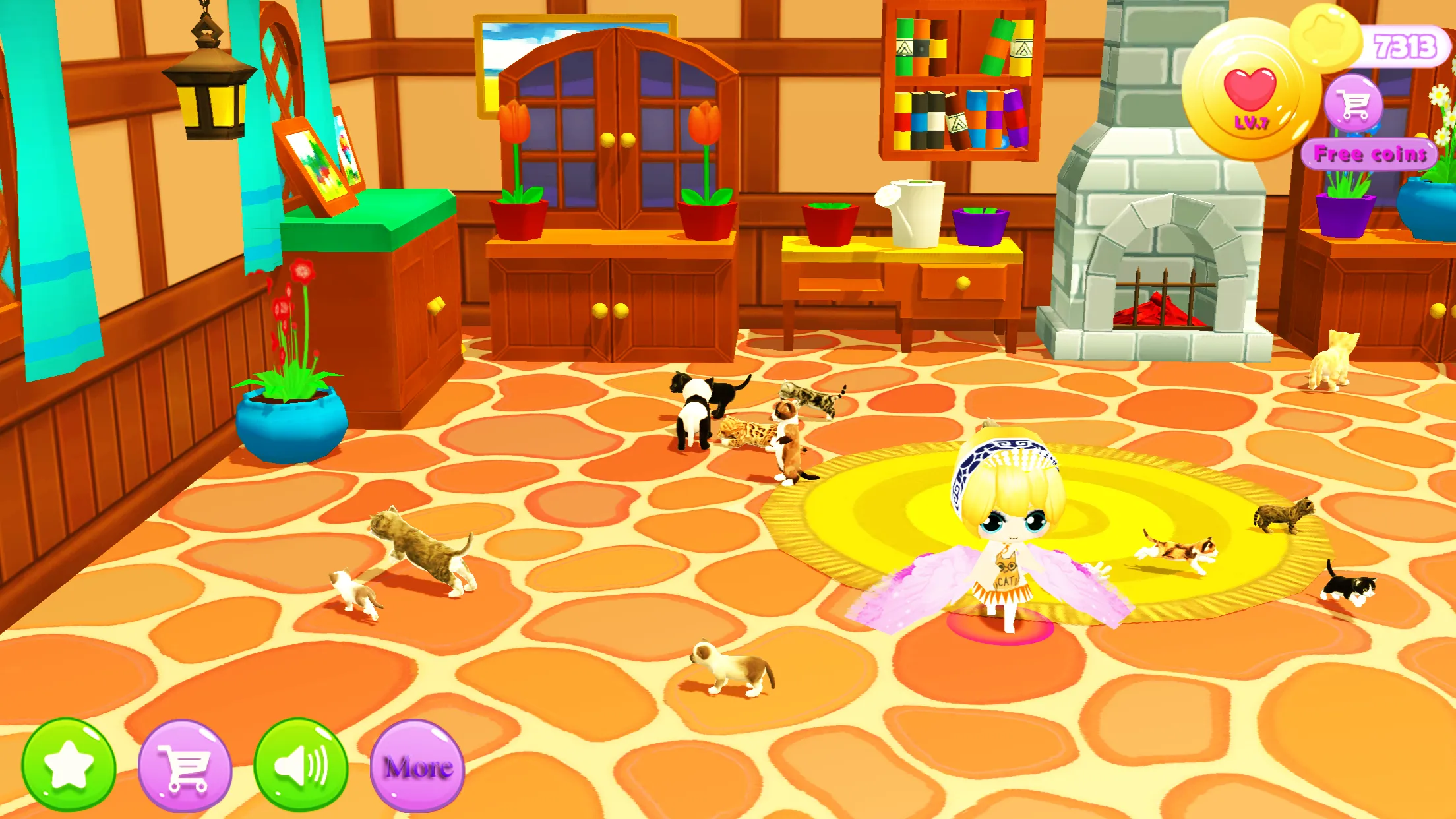 Princess Cute Kitty | Indus Appstore | Screenshot