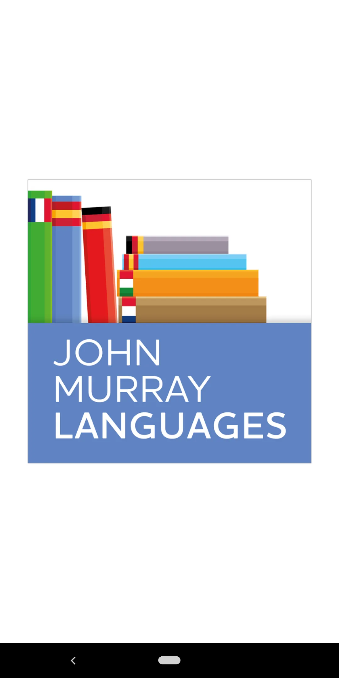 John Murray Languages Library | Indus Appstore | Screenshot