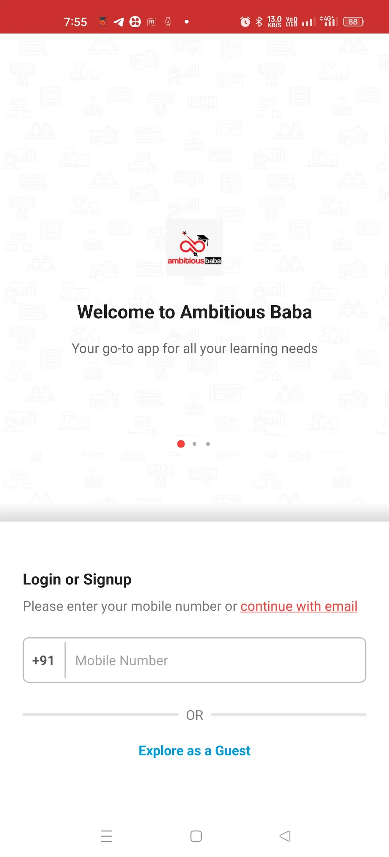 Ambitious Baba : Exam Prep APP | Indus Appstore | Screenshot