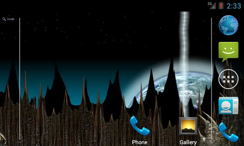 Alien Planet LWP | Indus Appstore | Screenshot