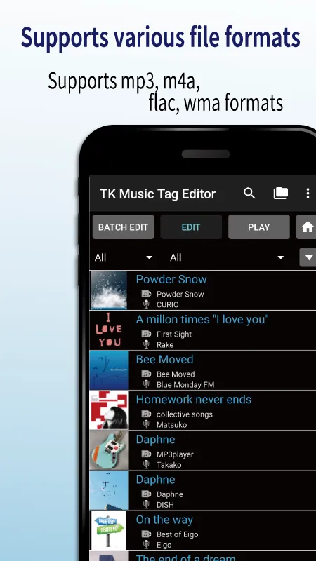 TK Music Tag Editor | Indus Appstore | Screenshot