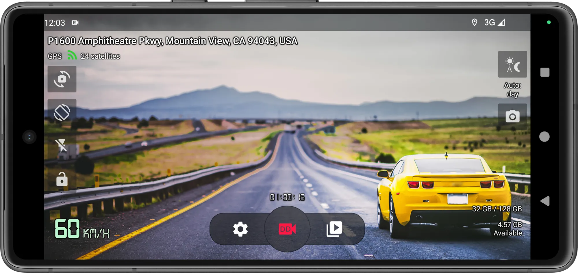 Droid Dashcam - Video Recorder | Indus Appstore | Screenshot