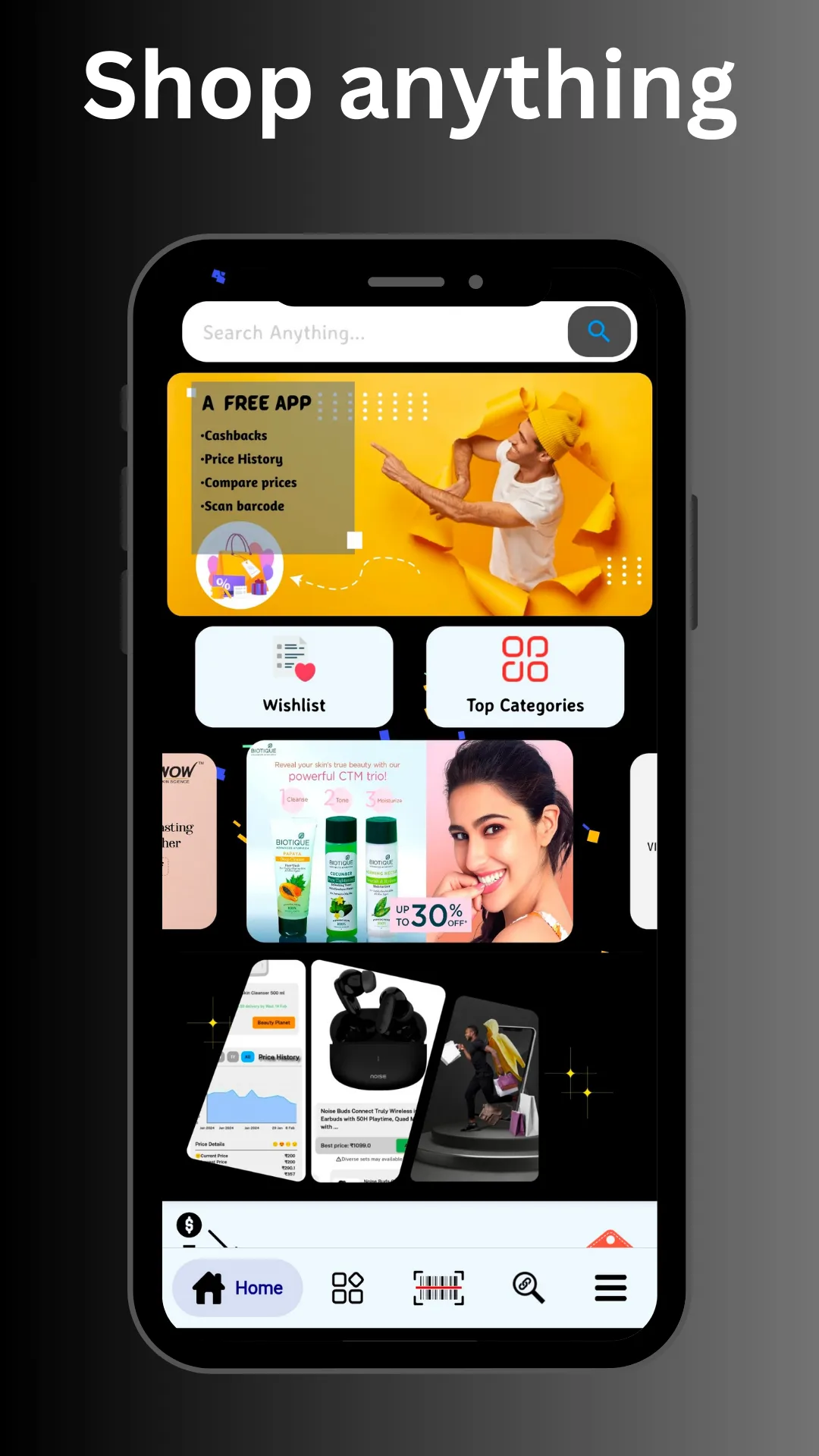 ShopNow: Compare and Cashback | Indus Appstore | Screenshot