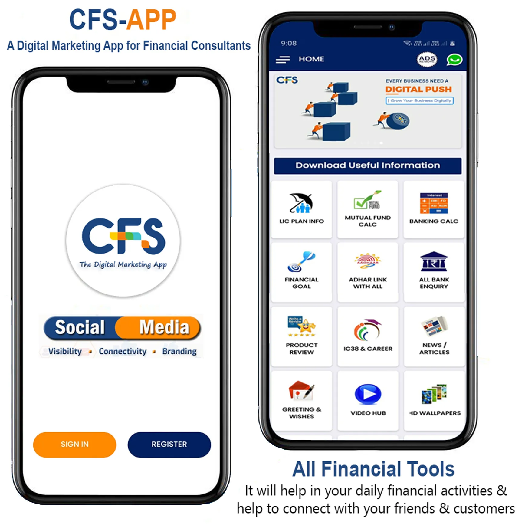 CFS - DIGITAL MARKETING APP | Indus Appstore | Screenshot