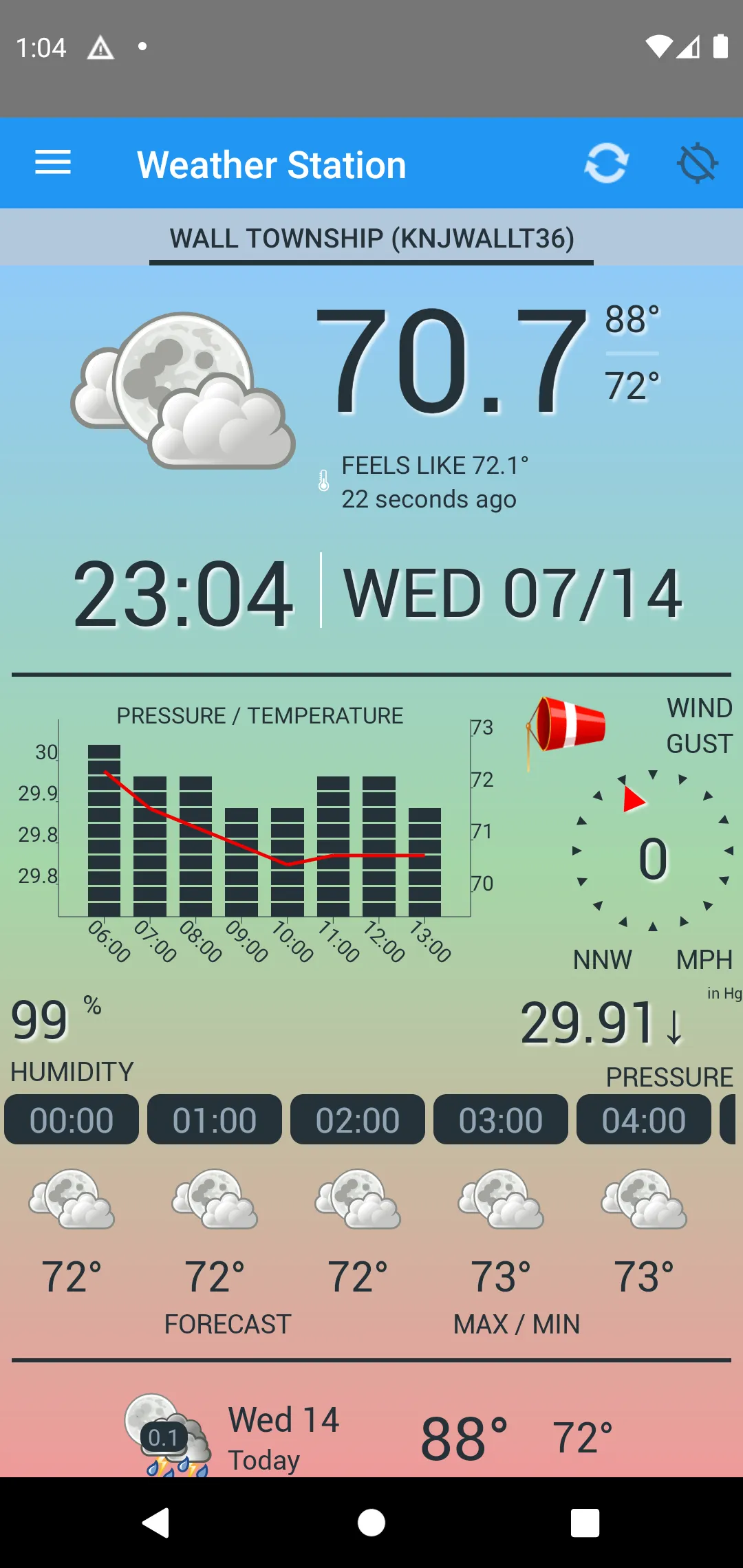 Weather Station | Indus Appstore | Screenshot