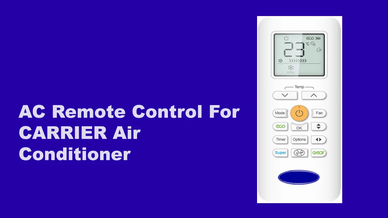 AC Remote Control All Carrier | Indus Appstore | Screenshot