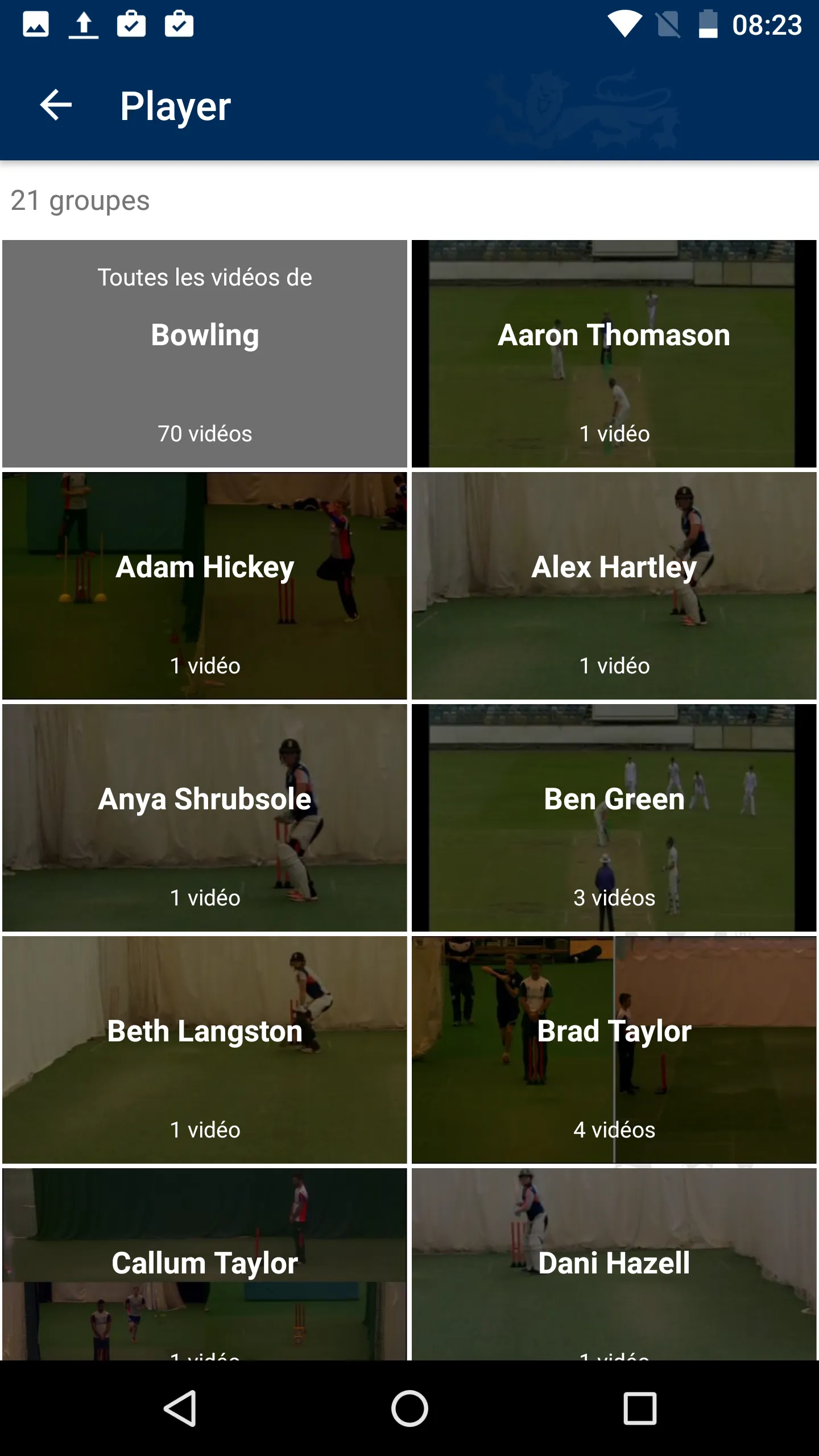 ECB Player Development | Indus Appstore | Screenshot