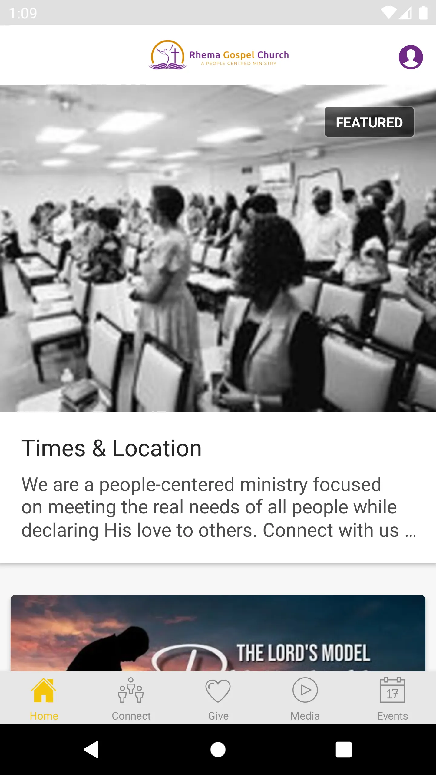 Rhema Gospel Church | Indus Appstore | Screenshot