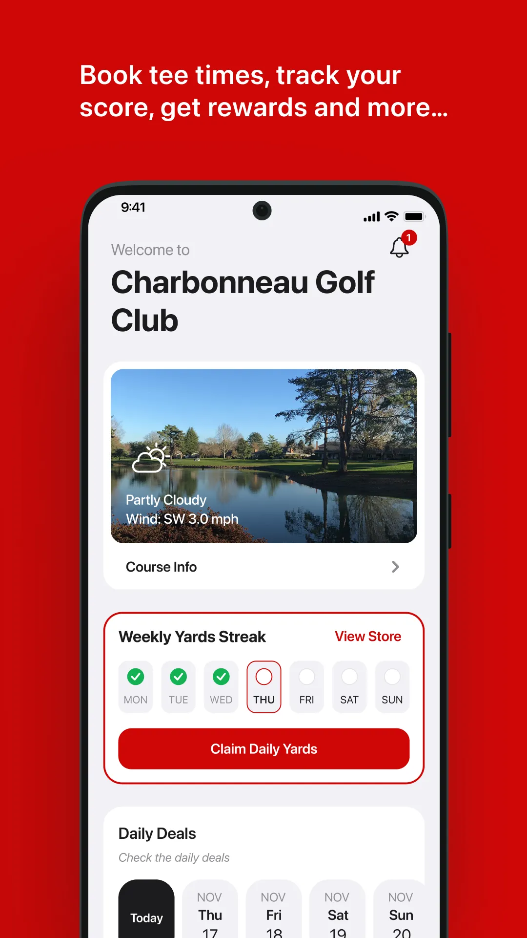 Charbonneau Golf Club | Indus Appstore | Screenshot