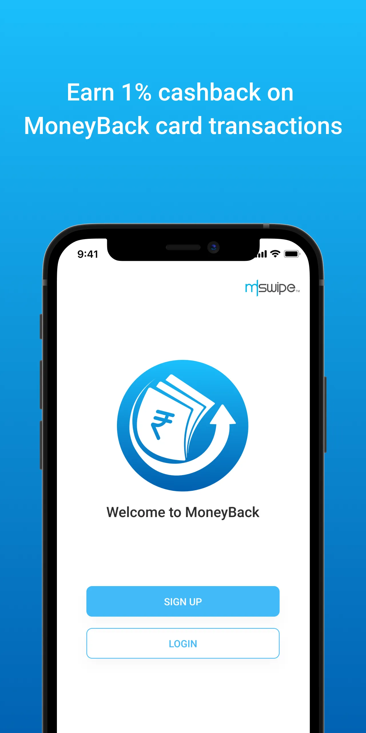 Mswipe Moneyback App | Indus Appstore | Screenshot