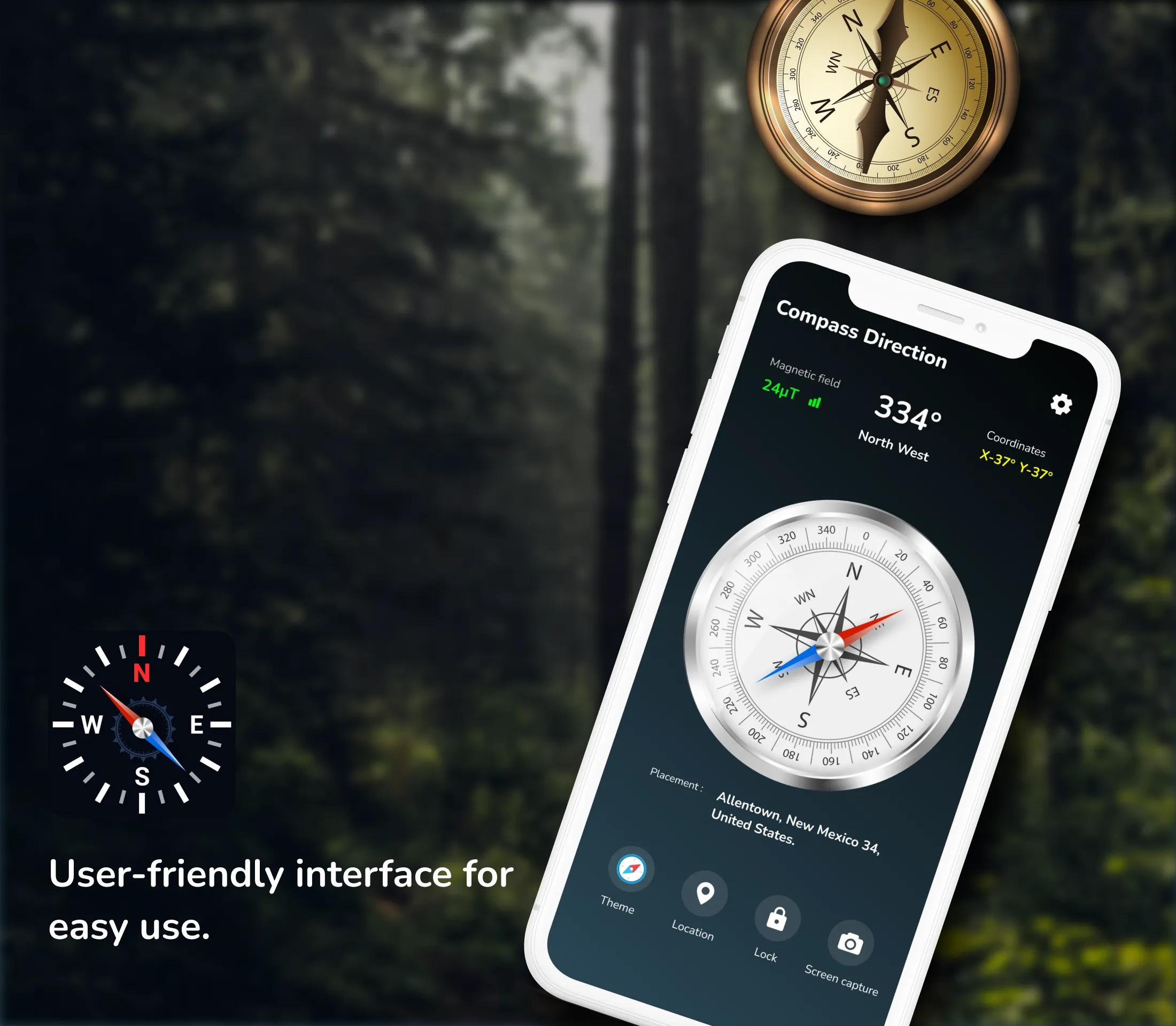 Compass App: Digital Compass | Indus Appstore | Screenshot