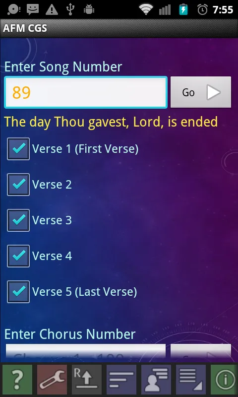 AFM CGS: Apostolic Faith Hymns | Indus Appstore | Screenshot